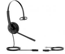 Гарнитура YEALINK YHS34 Mono Моно, Проводная, HD звук, QD, RJ9, шт