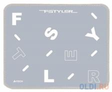 Коврик для мыши A4Tech FStyler FP25 серый/белый 250x200x2мм