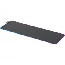 Игровой коврик для мыши чёрный Mad Catz S.U.R.F. RGB (900 x 300 x 4 мм, RGB подсветка, натуральная резина, ткань)