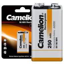 Camelion 9V-250mAh Ni-Mh BL-1 (NH-9V250BP1, аккумулятор,9В), цена за 1 шт.