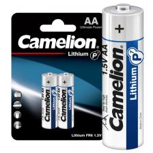 Camelion Lithium FR6 BL-2 (FR6-BP2, батарейка,1.5В) (упак. 2 шт.), цена за 1 упак.