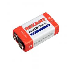 Алкалиновая батарейка 6LR61 (Крона) 9 V 1 шт. блистер REXANT, цена за 1 шт