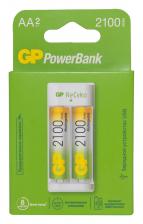 Аккумулятор + зарядное устройство GP PowerBank E211210AAHC-2CRB2 AA/AAA NiMH 2100mAh (2шт)