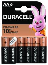 Батарейки Duracell АА 6шт