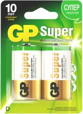 Батарейки GP Super 13A LR20 D 1.5В 2шт