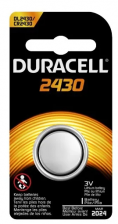 Батарея Duracell Lithium 2430-1BL CR2430 (1шт)