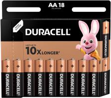 Батарейки Duracell Basic AA 18шт