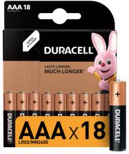 Батарейки Duracell Basic AAA 18шт