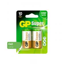 Батарейки GP Super C LR14 (2 штуки в упаковке)