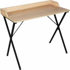 Стол BRABIX Loft Cd-008 на металлокаркасе, 900x500x780 мм, цвет дуб натуральный 641865 предназначен для использования дома или в офисе. Простой монтаж изделия экономит время и силы. Благодаря высокой прочности прослужит долгое время. Стол выполнен в современном дизайне, за счет чего впишется в любой интерьер.