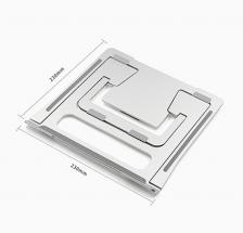 Металлическая подставка для Macbook WiWU Stand S100 Silver – фото 1