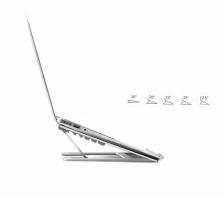 Металлическая подставка для Macbook WiWU Stand S100 Silver – фото 3