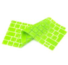 Зеленая силиконовая накладка на клавиатуру для Macbook Air 13 2018 – 2019 (Rus/Eu) – фото 3