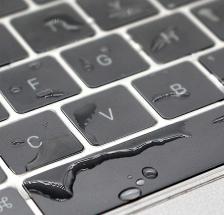 Прозрачная силиконовая накладка на клавиатуру для Macbook Air 13 2018 - 2019 (US) – фото 3
