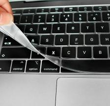 Прозрачная силиконовая накладка на клавиатуру для Macbook Air 13 2018 - 2019 (US) – фото 2