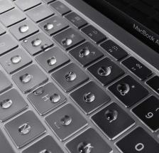 Силиконовая накладка на клавиатуру для Macbook Air 13 2020 прозрачная (US) – фото 3