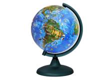 Глобус Земли для детей, диаметром 210 мм