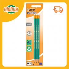 Набор карандашей чернографитных HB Bic Evolution с ластиком