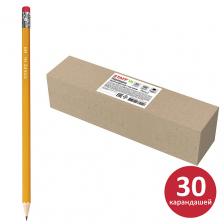 Набор карандашей STAFF Карандаши чернографитные простые с ластиком STAFF