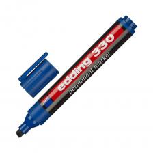 Перманентный маркер EDDING e-3303 синий, 1-5 мм, скошенный наконечник 48283