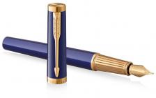 PARKER перьев. Ingenuity Core F570 Blue GT F сталь нержавеющая подар.кор.