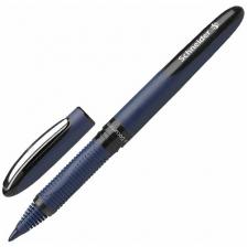 Ручка-роллер SCHNEIDER "One Business", черная, корпус темно-синий, узел 0,8 мм, линия письма 0,6 мм, 183001