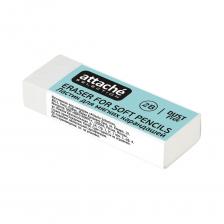 Ластик 40 шт в упаковке Attache Selection в картонном держателе 1019192