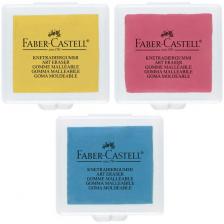 Ластик клячка Faber-Castell, формопласт, 40x35x10 мм., цветной, пластиковый контейнер, 1 шт. (Faber-Castell 127321) Ластик клячка Faber-Castell, формопласт, 40x35x10 мм., цветной, пластиковый контейнер, 1 шт. (Faber-Castell 127321)