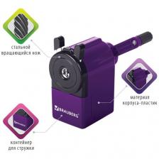 BRAUBERG Точилка механическая Jet фиолетовый 1 шт.