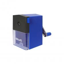 Точилка предназначена для бытового использования. Позволяет быстро заточить карандаш, что экономит время. Подходит для стандартных и чернографитных карандашей, за счет чего универсальна в применении. Имеет прочный корпус, благодаря чему устойчива к механическому воздействию.