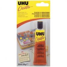 UHU 47330 Creativ Plastik & Miniaturen Клей UHU Креатив для Пластмасс и Художественных Миниатюр 33 мл. / 29 гр., блистер UHU 47330 Creativ Plastik & Miniaturen Клей UHU Креатив для Пластмасс и Художественных Миниатюр 33 мл. / 29 гр., блистер