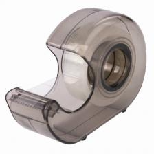 Клейкая лента (скотч) канцелярская в диспенсере Brauberg (12мм x 10м, прозрачная) серый корпус, 1шт. (227263), 12 уп.