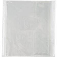 Обложки для тетрадей №1 School 10 штук в упаковке (210х350 мм, 40 мкм) прозрачная