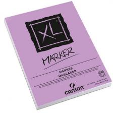 Альбом CANSON XL Marker для маркера. Белая гладкая бумага, 21х29.7см, 70г/м2, 100л, склейка по короткой стороне (200297236)