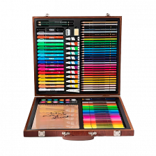 Набор для рисования Xiaomi DELI Painting Set Wooden Box (103 цвета)