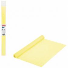 Цветная бумага крепированная плотная в рулоне BRAUBERG, 50х250 см, 1 л., 32 г/м2 50х250 см, 1 л., молочный