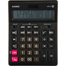 Калькулятор настольный Casio GR-12 12-разрядный черный 209х155х34 мм