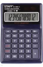 Калькулятор настольный (12 разрядов, водонепроницаемый) (DC-3000-12 (250424)