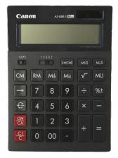 Калькулятор бухгалтерский Canon AS-888 II черный 16-разр.