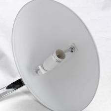 Настольная лампа декоративная LGO Falcon LSP-0560 Цвет арматуры хром Цвет плафонов серый – фото 1
