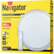 Светильник Navigator 61 663 NBL-RC02-60-MK-IP20-LED хрусталь, цена за 1 шт.