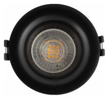 Встраиваемый светильник Denkirs DK3024 DK3024-BK цвет арматуры черный – фото 1