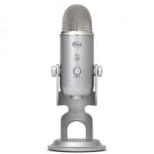 Микрофон Blue Yeti USB, серебристый 988-000238