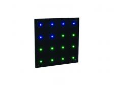 Eurolite LED Pixel Panel 16 DMX декоративная панель для создания видеоэффектов на стенах, на полу и т.п., 16 точечных RGB светодиодов, угол обзора 120°, размер 25 х 25 см, толщина 5 см, управление - DMX 48 каналов, либо автономная работа (22 программы с Eurolite LED Pixel Panel 16 DMX декоративная панель для создания видеоэффектов на стенах, на полу и т.п., 16 точечных RGB светодиодов, угол обзора 120°, размер 25 х 25 см, толщина 5 см, управление - DMX 48 каналов, либо автономная работа (22 программы с