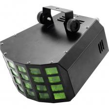 EUROLITE LED D-25 Beam effect Светодиодный многолучевой прожектор эффектов. Содержит 2x18Вт шестицветных светодиода. Потребляемая мощность 24 Вт – фото 1