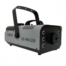 XLine XF-950 LED Компактный генератор дыма мощностью 900 Вт c LED RGB 6х3 Вт подсветкой. ДУ – фото 1