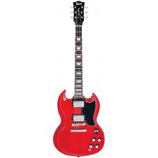 Burny RSG60`63 CR Электрогитара типа Gibson SG®, цвет красный