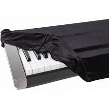 CASIO CDP-S Накидка для цифрового пианино бархатная, чёрная