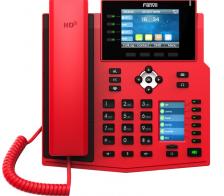 IP телефон Fanvil X5U-R, красный / блок питания в комплекте / SIP, VoIP