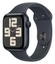 Часы Apple Watch SE (2024) 44mm Aluminium Case (Midnight), Sport Band (Midnight) M/L